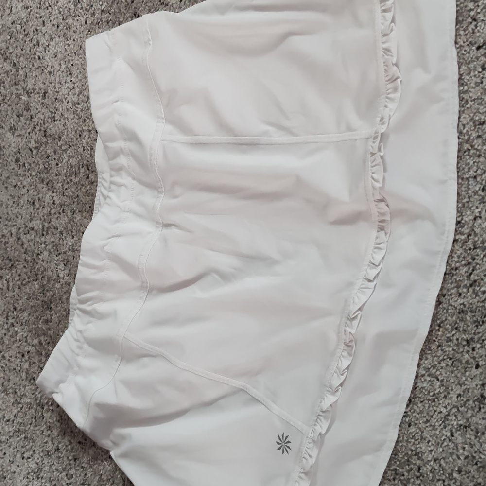 Athleta White Tennis Skirt Skirt M